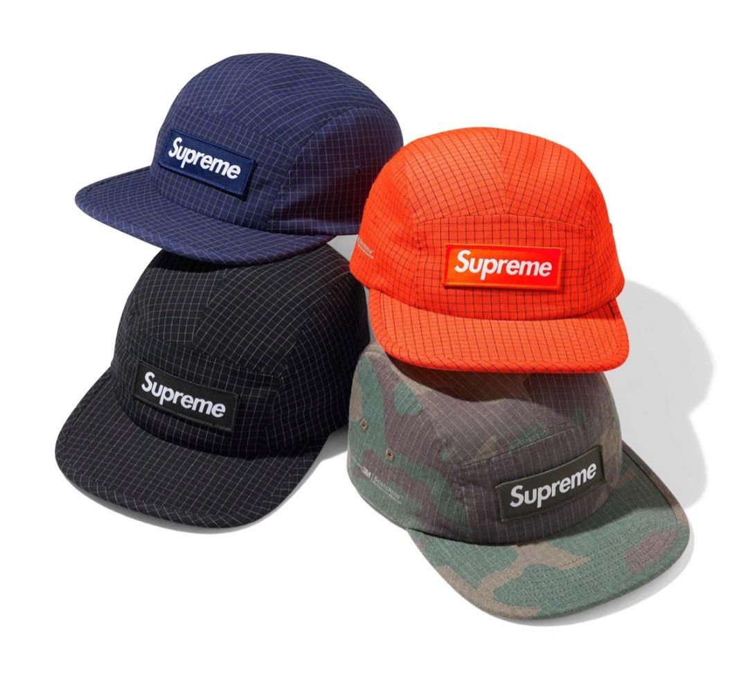 SUPREME REFLECTIVE RIPSTOP CAMP CAP Men s Fashion Watches Accessories Caps Hats on Carousell