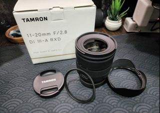Tamron 11-20mm f/2.8 Di III-A RXD Wide Angle APS-C Lens (E-Mount) for Sony Mirrorless Camera