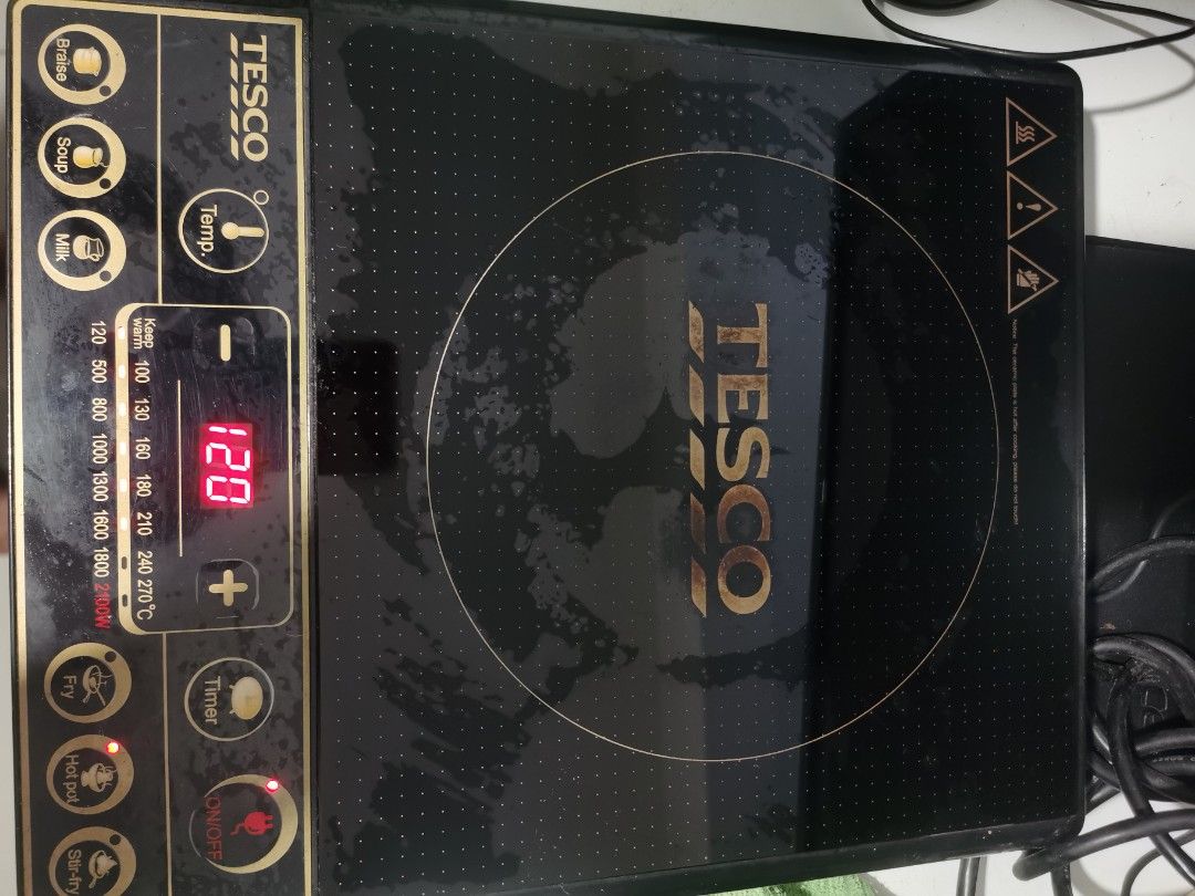 Tesco induction cooker, TV & Home Appliances, Kitchen Appliances