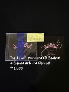 The Album Standard CD (Sealed) + Signed Artcard (Jennie)