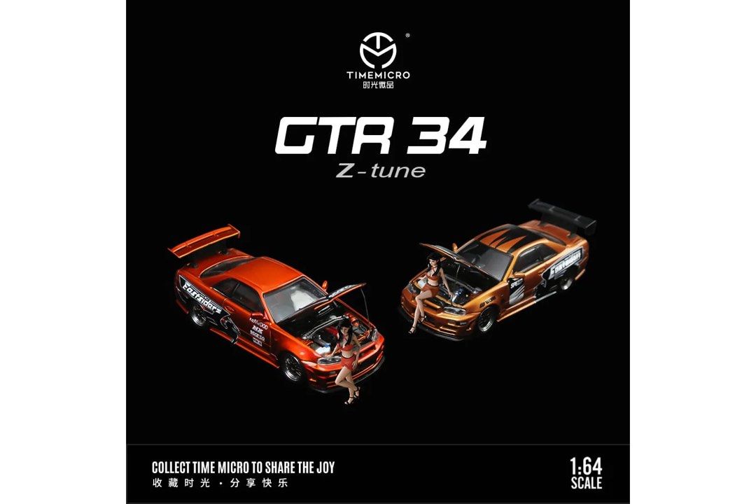 Time Micro 1/64 Nissan Skyline (R34) Need For Speed Underground