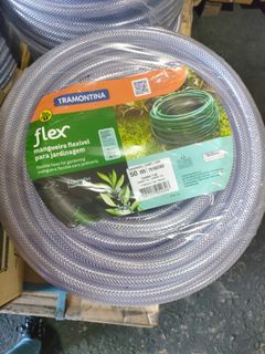 Tramontina 1/2" Transparent Flex Hose in PVC, 3 Layers, 50mtrs 79180/506