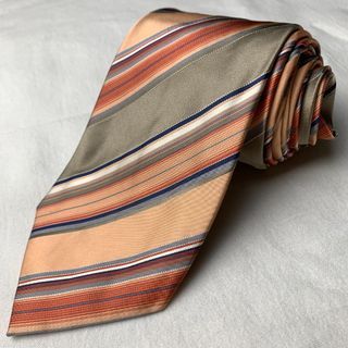 Van Huesen Coral Stripes Necktie
