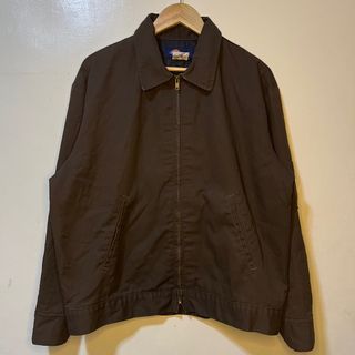 Vintage Dickies Choco Brown Harrington Jacket