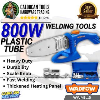 Wadfow 800W Plastic Tube Welding Tools Pipe Fusion Welding Machine Kit (WWM1L15)