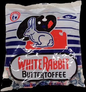 White Rabbit Butter Toffee Candy 230g Approx 50pcs