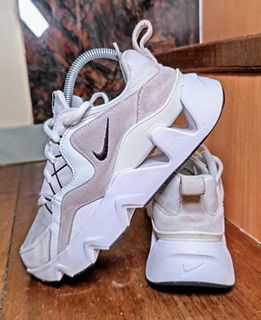 Women's Nike RYZ 365 White Gray Running Shoes size 24 cm