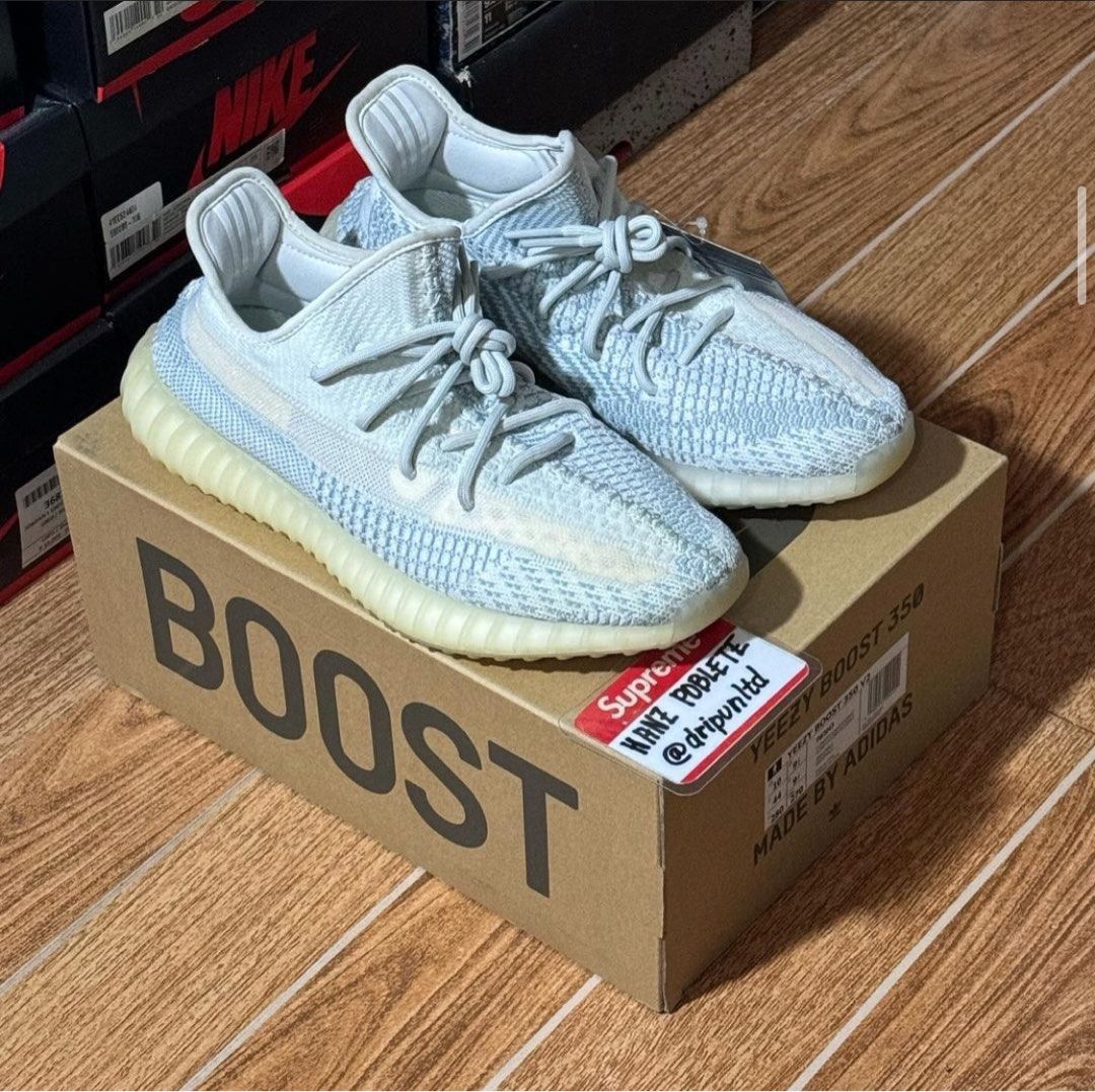 Adidas yeezy boost 350 v2 cloud white men's shoe online