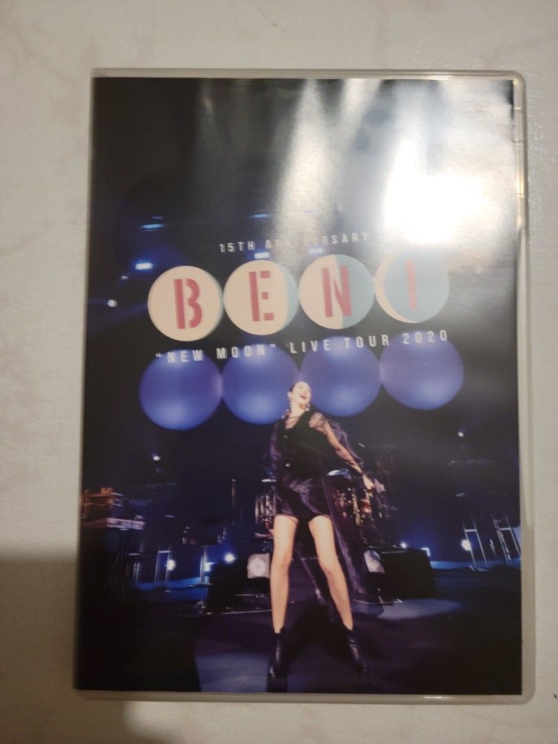 15th Anniversary BENI “NEW MOON” LIVE TOUR 2020 DVD, 興趣及遊戲 