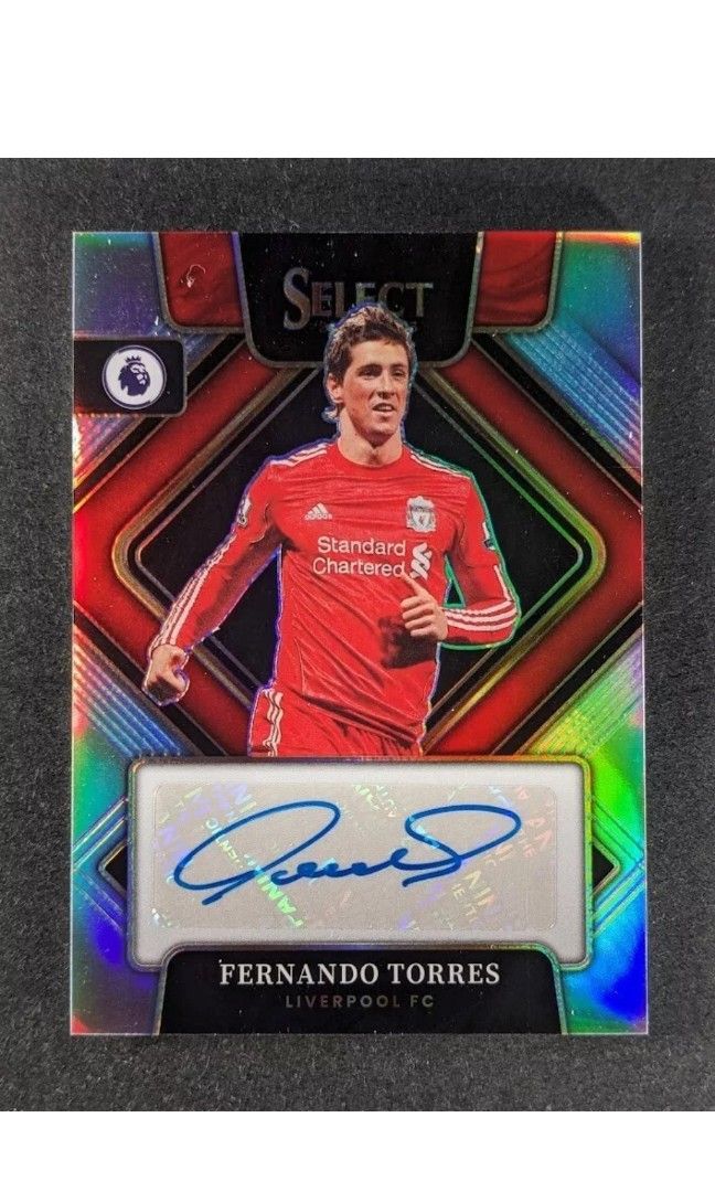 2022-23 Panini Select FERNANDO TORRES Auto Silver Prizm Signatures