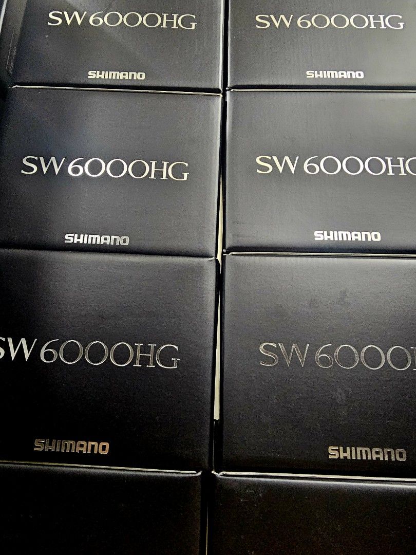 20 Shimano Stella Sw 6000HG, Sports Equipment, Fishing on Carousell