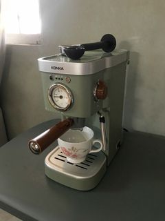 Retro Style Espresso Machine - Konka Capsule Coffee Maker