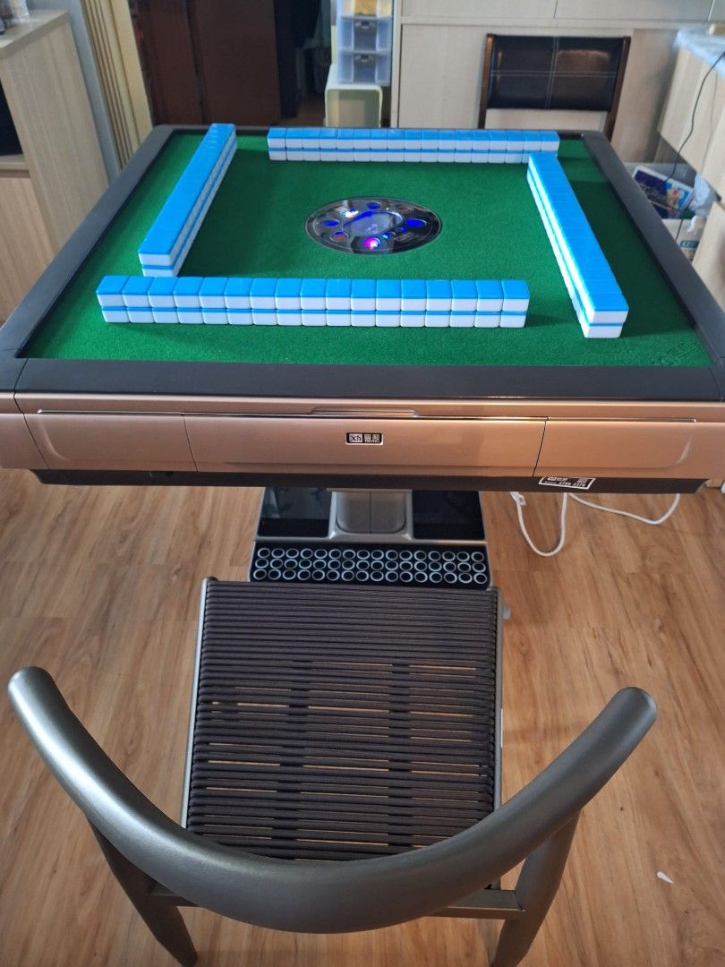 Amazon.com: SICHUAN Style 川麻Automatic Mahjong Table Dining