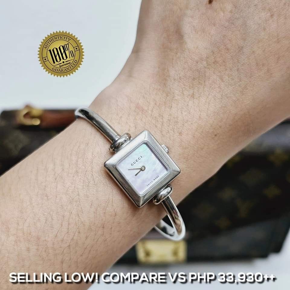 Gucci 1900l gold watch price discount