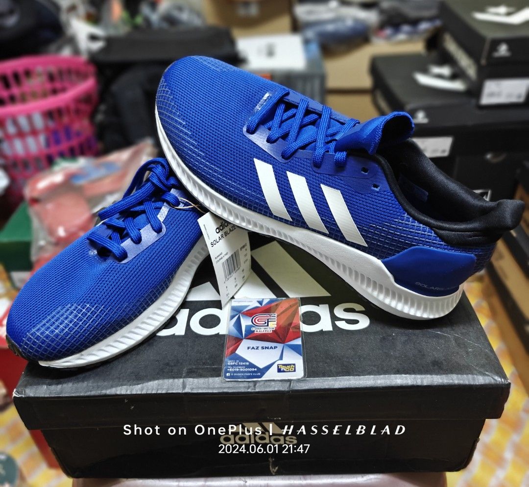 Adidas Solar Blaze M Blue Shoes