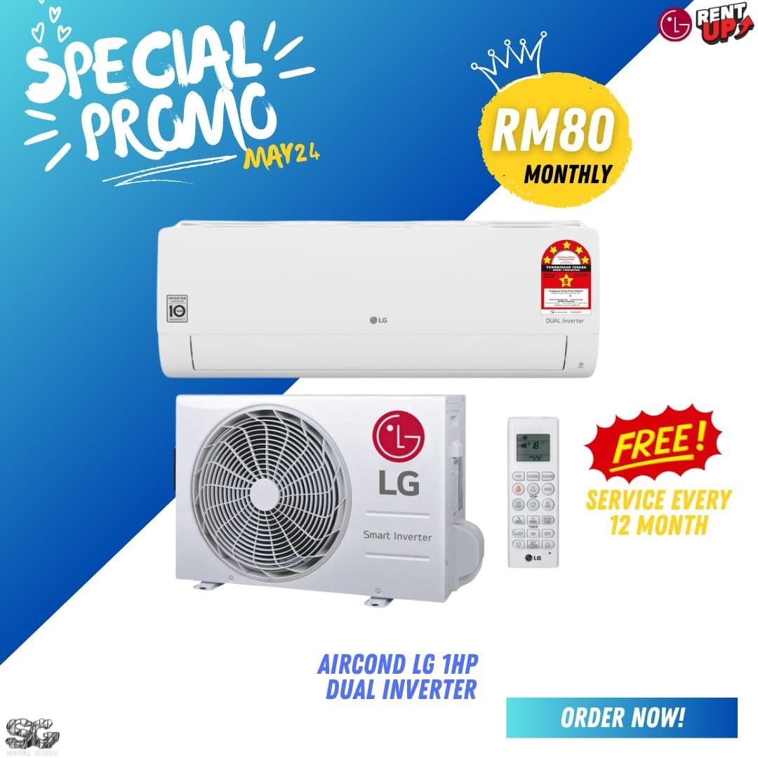 Aircond Jimat Elektrik, TV & Home Appliances, Air Conditioners
