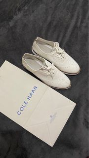 Authentic Cole Haan White Shoes