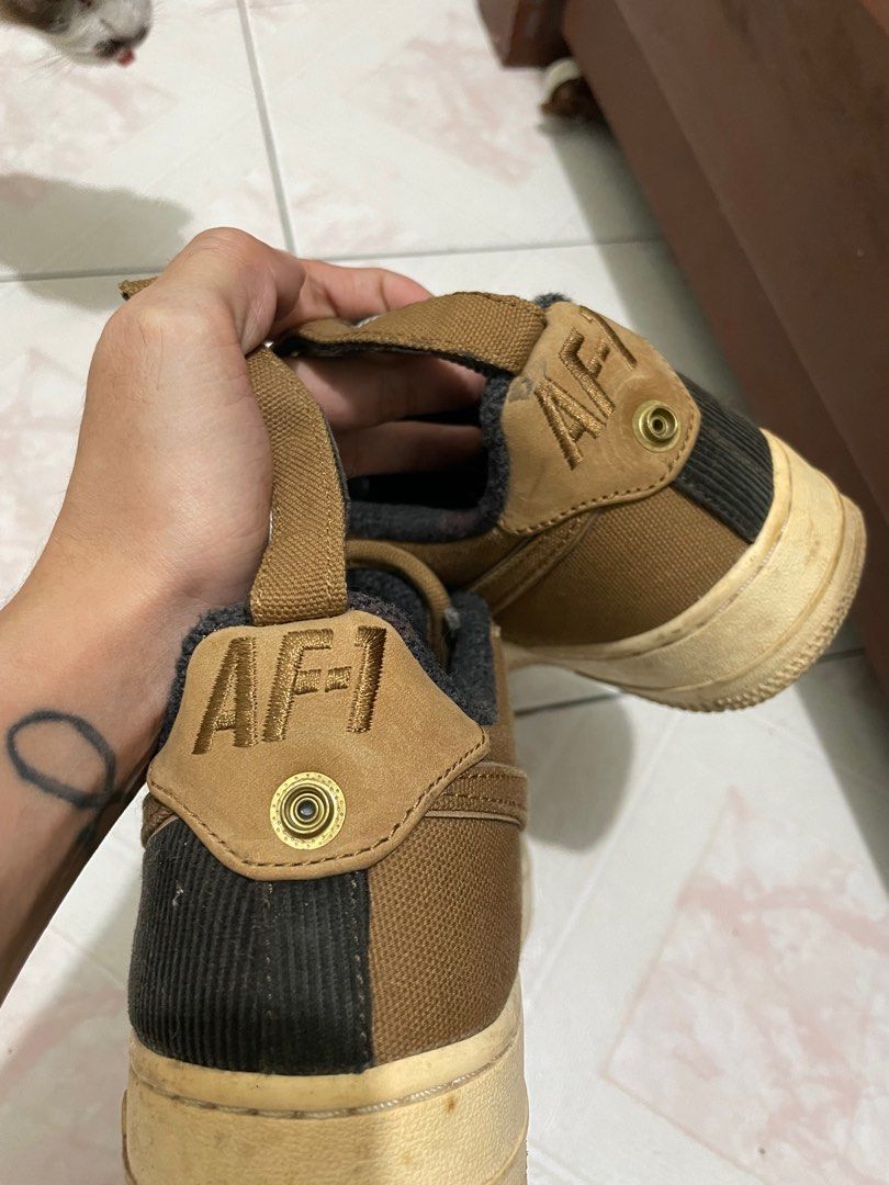 Authentic Nike x Carhartt WIP AF1 07 Men s Fashion Footwear Sneakers on Carousell