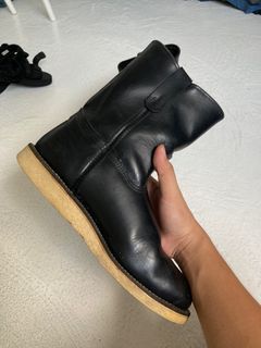 Authentic Redwing 8169 Pecos Black Chrome Boots for Men’s, Size 8 US,E