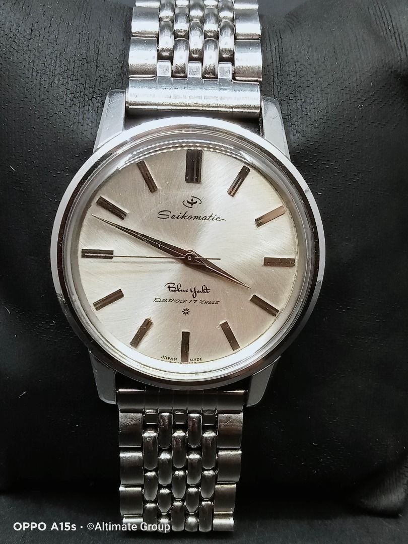 Seiko Seikomatic Blue Seiko Blue Yacht Yacht Diashock Seikomatic