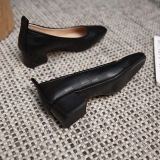 Black Office/Formal Closed Shoes Size 38