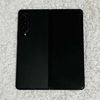 Black Samsung Z Fold 3 256gb Storage