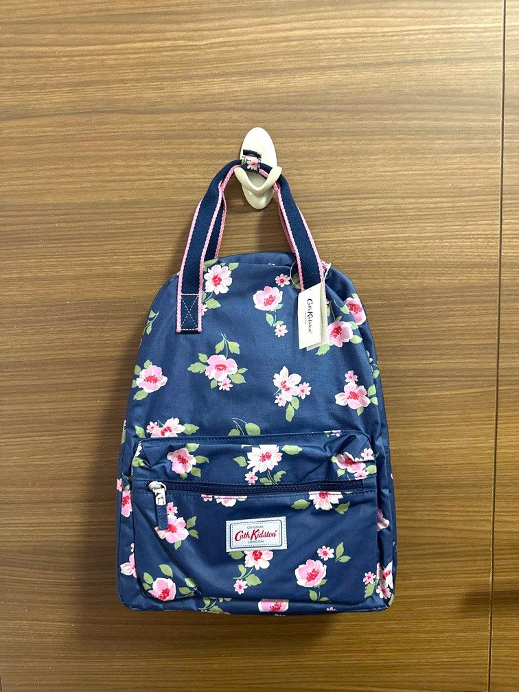 Cath kidston blue floral backpack best sale