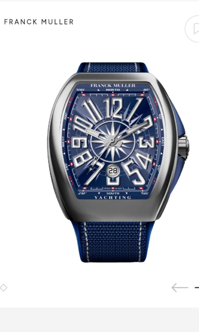 Franck muller vanguard yachting price cheap