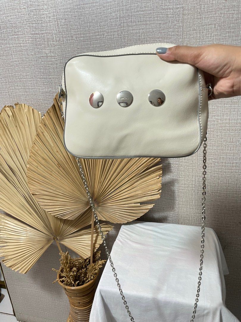 BREAL AUTH mini sling bag Kulit asli tas preloved branded, Fesyen