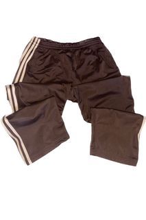Brown track pants striped
