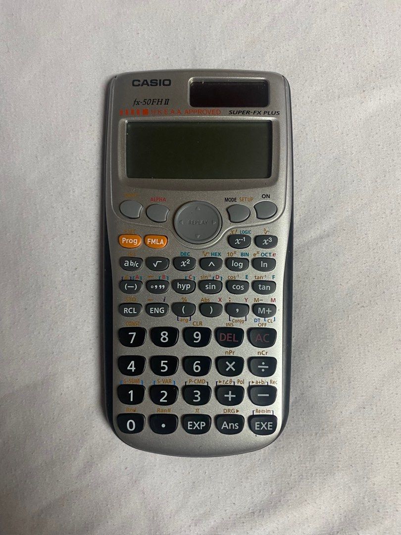 Casio 50fh top