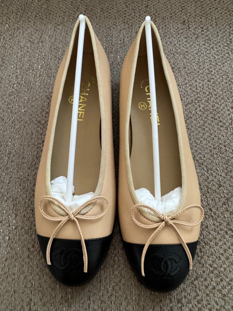 Vintage chanel ballet flats top