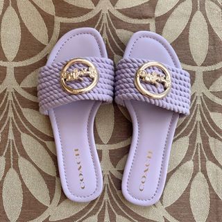COACH Jolie Rope Sandals in Lilac