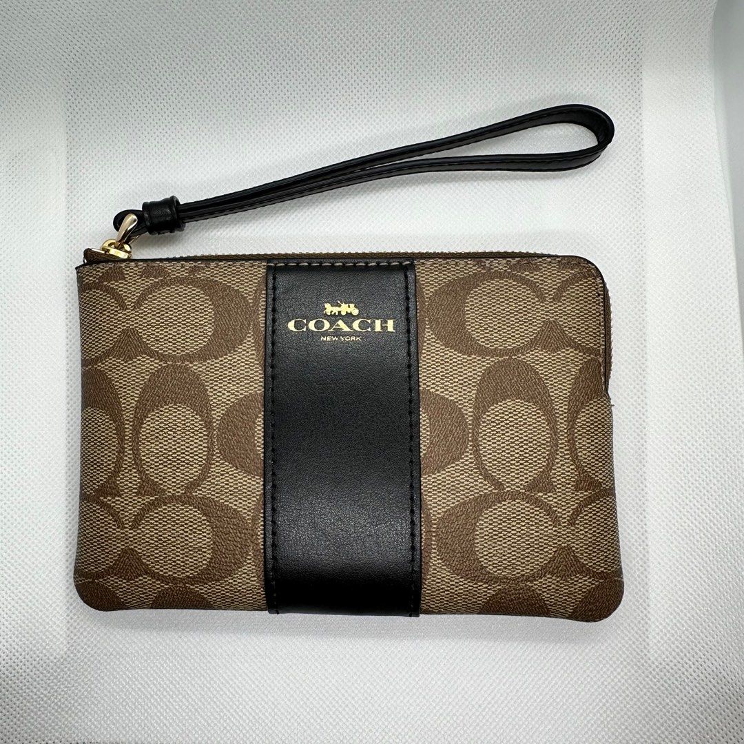 Coach mini pouch on sale