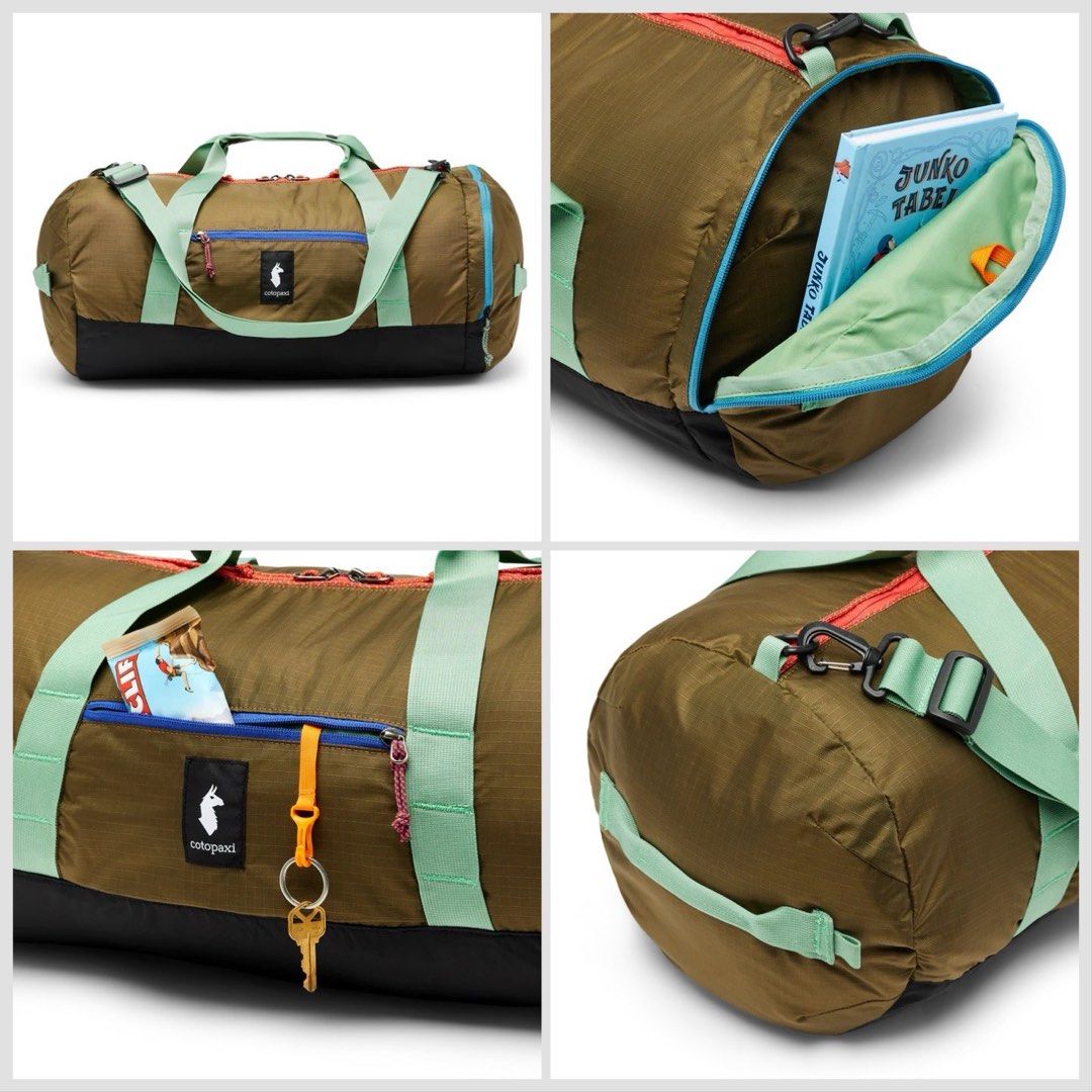 Cotopaxi Ligera 32L Duffel Bag - Cada Día (Category: Sling Bags) located in Singapore. Submitted by gearoutfitters (Listing ID 1306420876, Image 2). Description: Ready stocks in SG 100% Authentic brand New with tags Cotopaxi Ligera 32L Duffel Bag - Cada Día Colours available: Oak (Pic 2) Tamarindo (Pic 3) Whether you’re using it as your main travel pack, or you’re packing it into another bag for loading up with souvenirs you pick up during your t