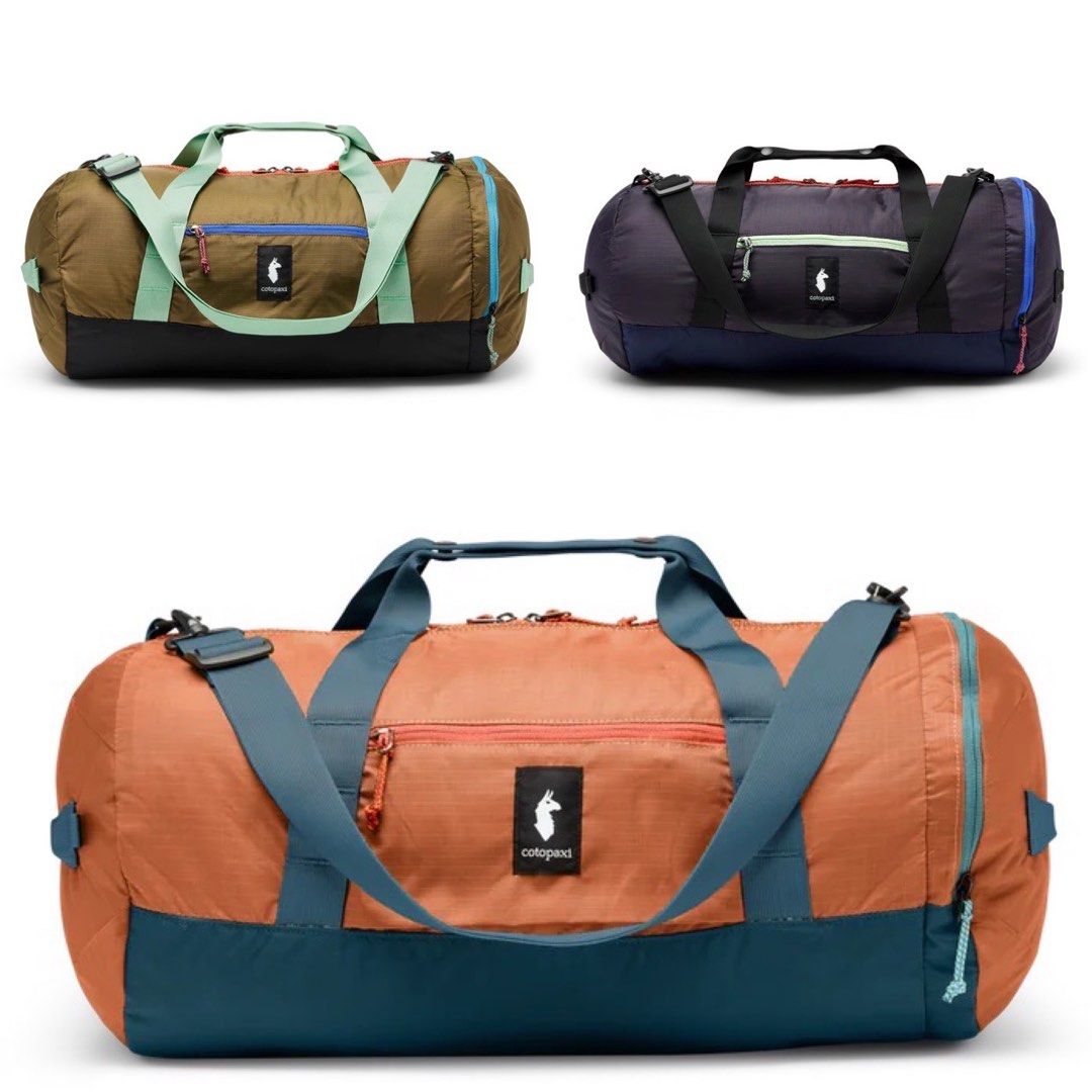 Cotopaxi Ligera 32L Duffel Bag - Cada Día (Category: Sling Bags) located in Singapore. Submitted by gearoutfitters (Listing ID 1306420876, Image 1). Description: Ready stocks in SG 100% Authentic brand New with tags Cotopaxi Ligera 32L Duffel Bag - Cada Día Colours available: Oak (Pic 2) Tamarindo (Pic 3) Whether you’re using it as your main travel pack, or you’re packing it into another bag for loading up with souvenirs you pick up during your t