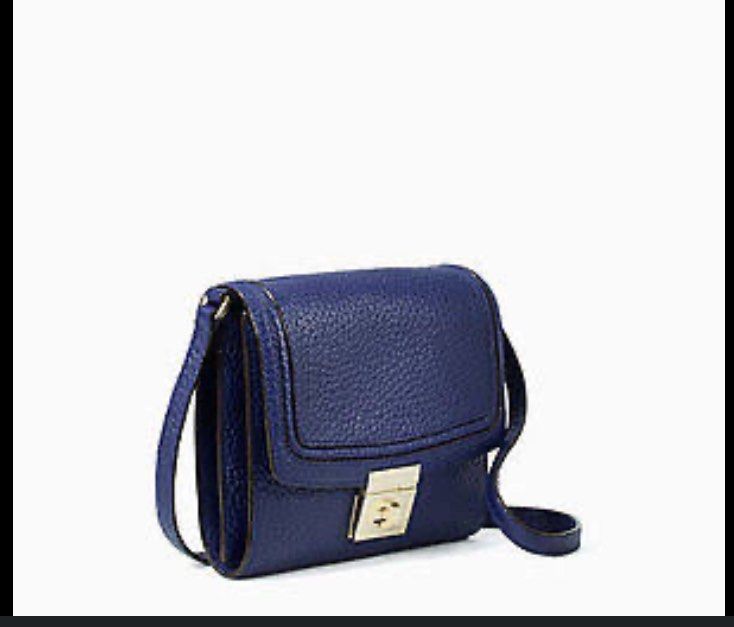 cross body bag blue Kate Spade (Category: Luxury Bags & Wallets) located in Makati City. Submitted by abygi88 (Listing ID 1228787016, Image 1). Description: Authentic Kate spade GHW clean inside No inclusions 📍it can put cellphone, keys, lipstick, cards.