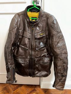 Ducati Scrambler Quattrotasche Leather Jacket