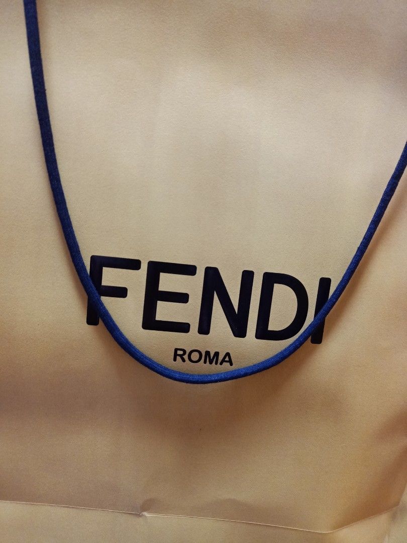 Fendi Paper bag (Category: Luxury Bags & Wallets) located in Makati City. Submitted by fashioncloset (Listing ID 1306361876, Image 3). Description: 2 pcs..