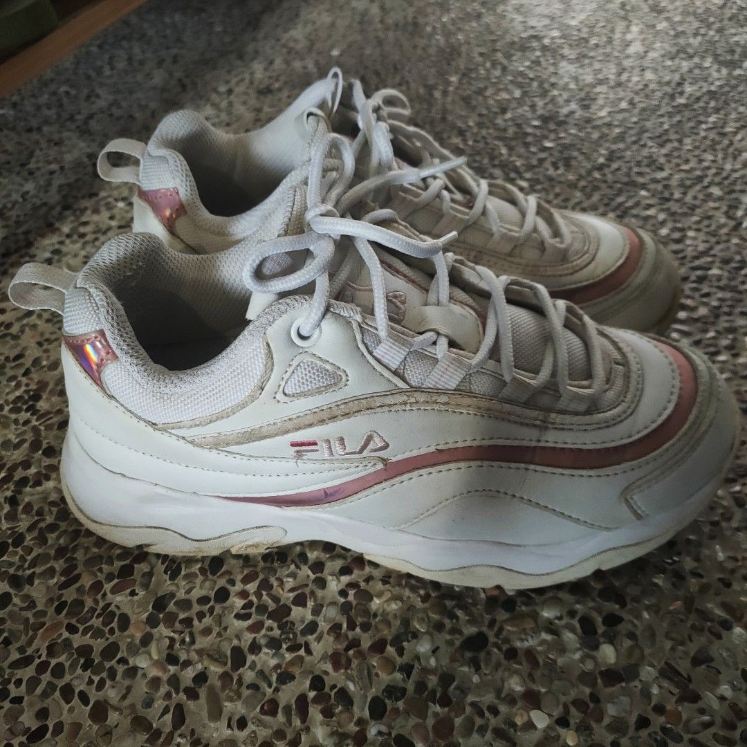 Fila holographic sneakers clearance