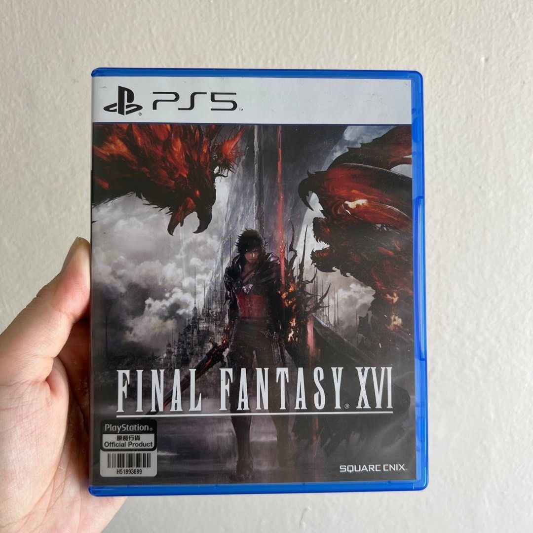 Final Fantasy XVI Used PS5 game, Video Gaming, Video Games, PlayStation on  Carousell