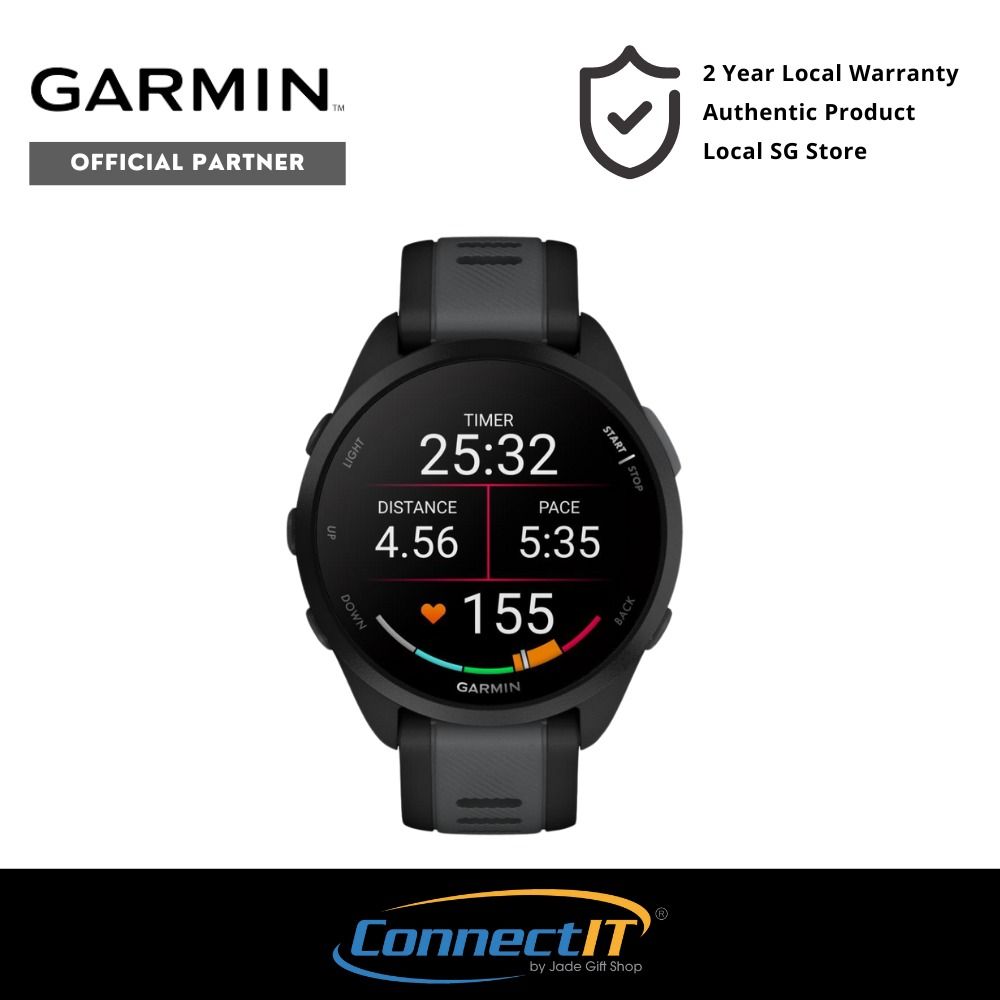 Garmin Forerunner 165 Music with 2 Years Local Warranty