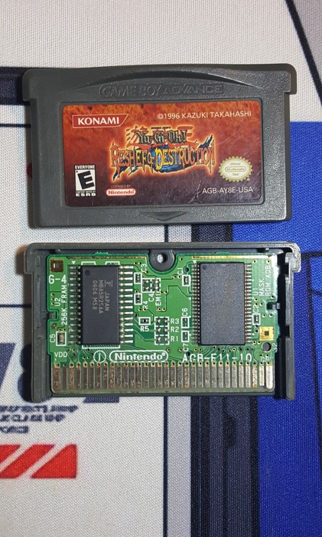 GBA YuGiOh Reshef of Destruction, Video Gaming, Video Games