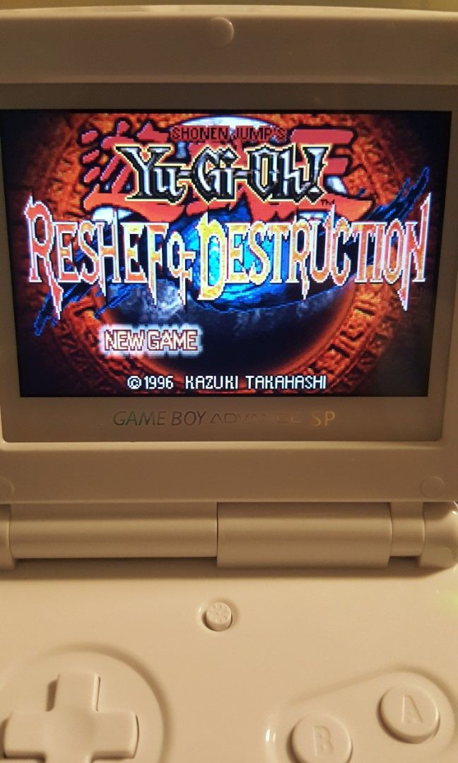 GBA YuGiOh Reshef of Destruction, Video Gaming, Video Games