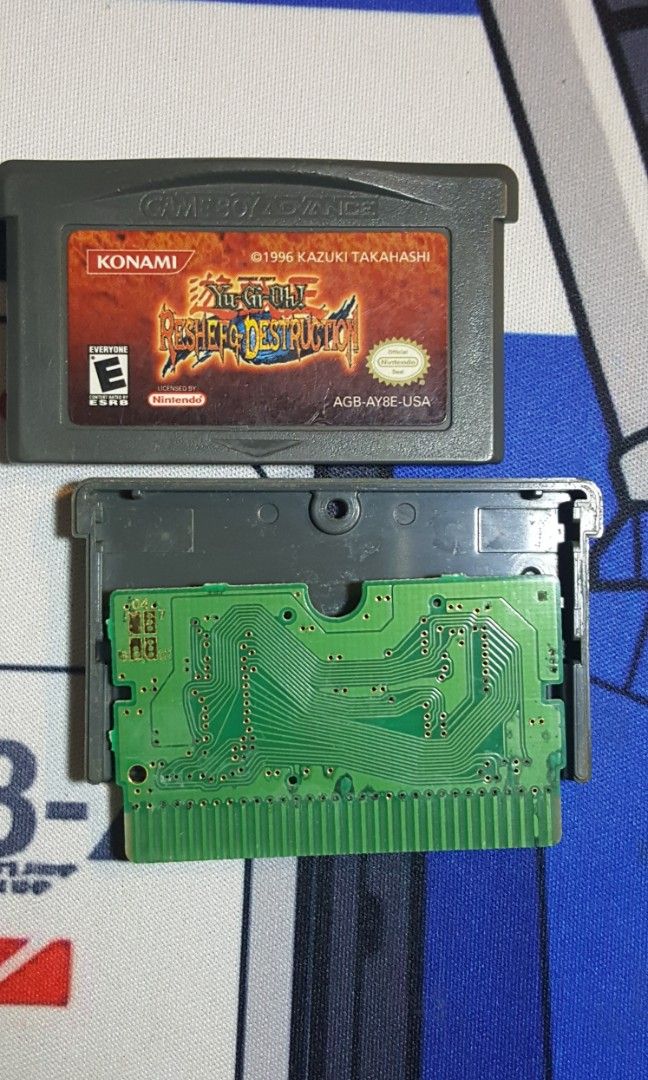 GBA YuGiOh Reshef of Destruction, Video Gaming, Video Games