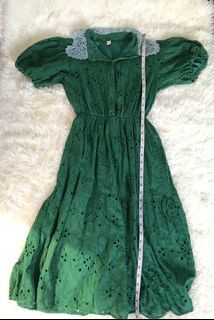 Green dress w/ buttons