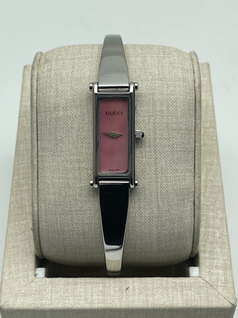 Gucci 1500L Pink Mother of Pearl Ladies 12mm - Small 15cm Bangle