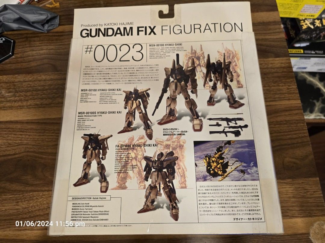 Gundam Fix Figuration #0023 百式百式改, 興趣及遊戲, 玩具& 遊戲類 