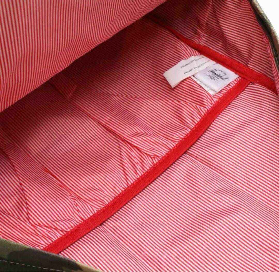 Herschel Heritage Plus Backpack Army Green Tas Ransel Sekolah Kuliah Kerja  Laptop Sleeve 21L