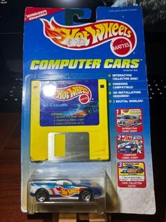Hot Wheels 1995 | Computer Cars : '93 Camaro w/ Collector's Disc #15448